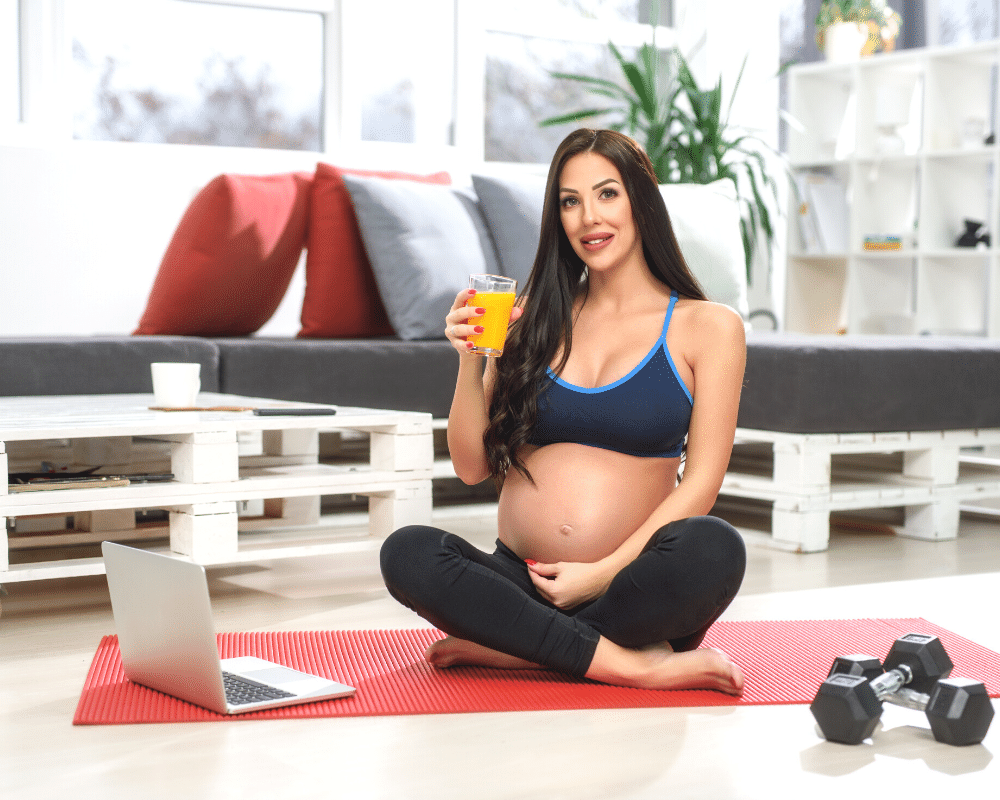 Exercise Pregnant Woman